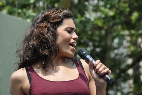 Photo Coverage: Casts of LES MISERABLES, PIPPIN & More Belt It Out at BROADWAY IN BRYANT PARK!  Image
