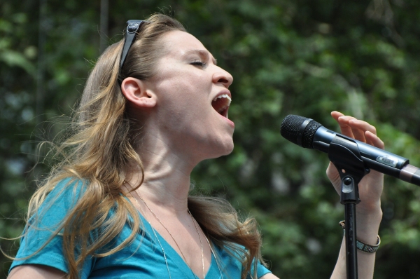 Photo Coverage: Casts of LES MISERABLES, PIPPIN & More Belt It Out at BROADWAY IN BRYANT PARK!  Image