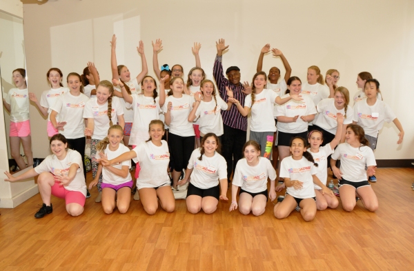 Photo Coverage: Camp Broadway Kids Meet with Ron Kunene! Image