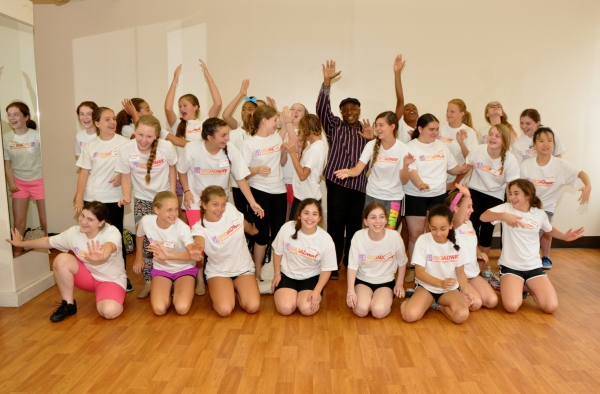 Photo Coverage: Camp Broadway Kids Meet with Ron Kunene! Image