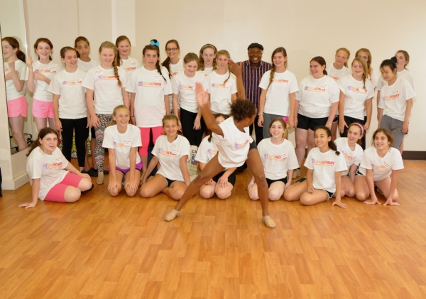 Photo Coverage: Camp Broadway Kids Meet with Ron Kunene! Image
