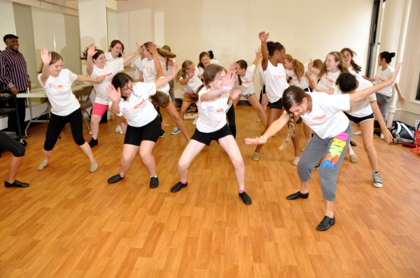 Photo Coverage: Camp Broadway Kids Meet with Ron Kunene! Image
