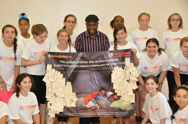 Photo Coverage: Camp Broadway Kids Meet with Ron Kunene! Image