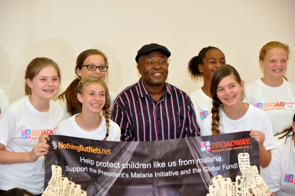 Photo Coverage: Camp Broadway Kids Meet with Ron Kunene! Image