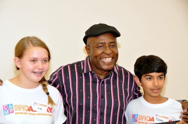Photo Coverage: Camp Broadway Kids Meet with Ron Kunene! Image