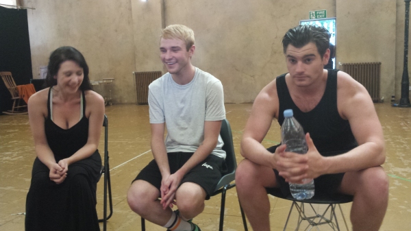 Photo Coverage: Danielle Hope, Lloyd Daniels And Matt Lapinskas Rehearse JOSEPH! Image