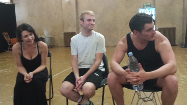 Photo Coverage: Danielle Hope, Lloyd Daniels And Matt Lapinskas Rehearse JOSEPH! Image