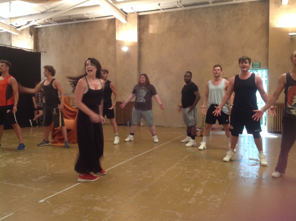Photo Coverage: Danielle Hope, Lloyd Daniels And Matt Lapinskas Rehearse JOSEPH! Image
