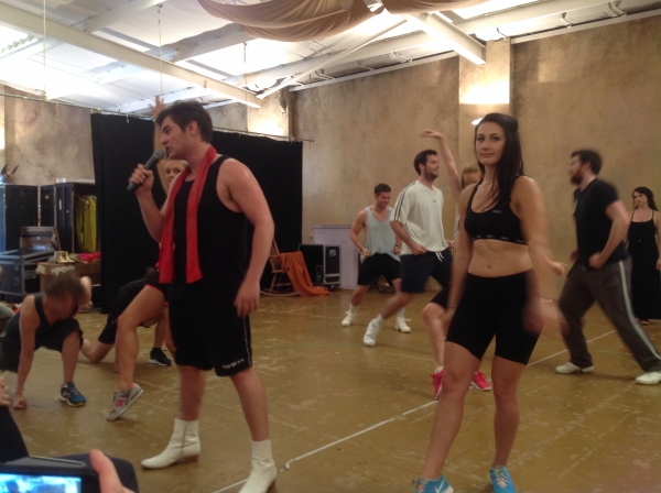 Photo Coverage: Danielle Hope, Lloyd Daniels And Matt Lapinskas Rehearse JOSEPH! Image