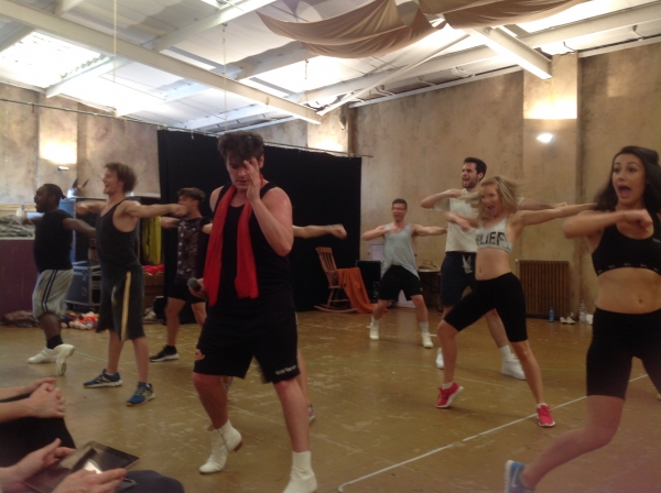 Photo Coverage: Danielle Hope, Lloyd Daniels And Matt Lapinskas Rehearse JOSEPH! Image