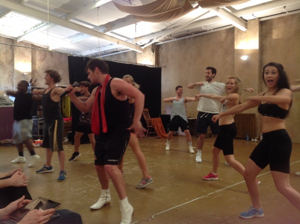 Photo Coverage: Danielle Hope, Lloyd Daniels And Matt Lapinskas Rehearse JOSEPH! Image