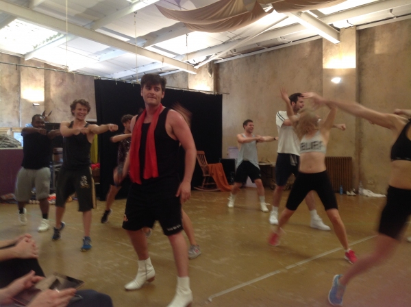 Photo Coverage: Danielle Hope, Lloyd Daniels And Matt Lapinskas Rehearse JOSEPH! Image