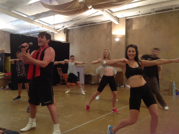 Photo Coverage: Danielle Hope, Lloyd Daniels And Matt Lapinskas Rehearse JOSEPH! Image