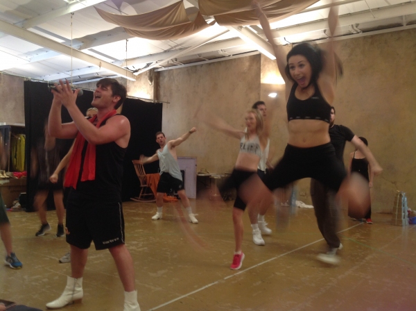 Photo Coverage: Danielle Hope, Lloyd Daniels And Matt Lapinskas Rehearse JOSEPH! Image