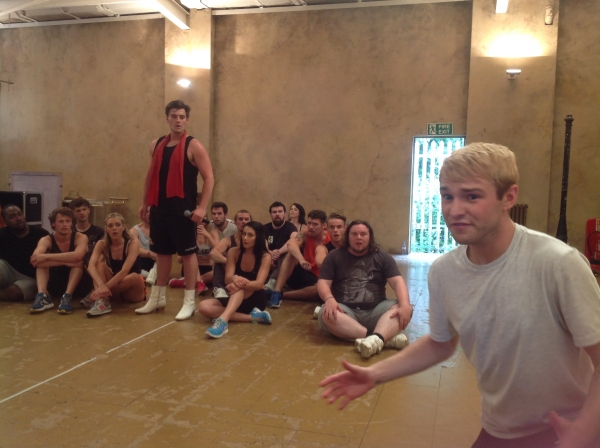 Photo Coverage: Danielle Hope, Lloyd Daniels And Matt Lapinskas Rehearse JOSEPH! Image