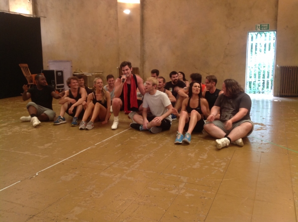 Photo Coverage: Danielle Hope, Lloyd Daniels And Matt Lapinskas Rehearse JOSEPH! Image