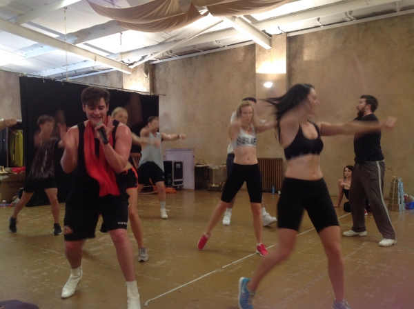 Photo Coverage: Danielle Hope, Lloyd Daniels And Matt Lapinskas Rehearse JOSEPH! Image