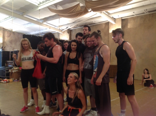 Photo Coverage: Danielle Hope, Lloyd Daniels And Matt Lapinskas Rehearse JOSEPH! Image