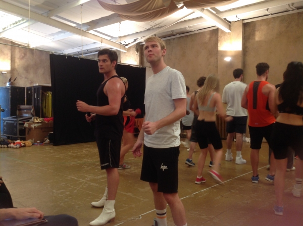 Photo Coverage: Danielle Hope, Lloyd Daniels And Matt Lapinskas Rehearse JOSEPH! Image