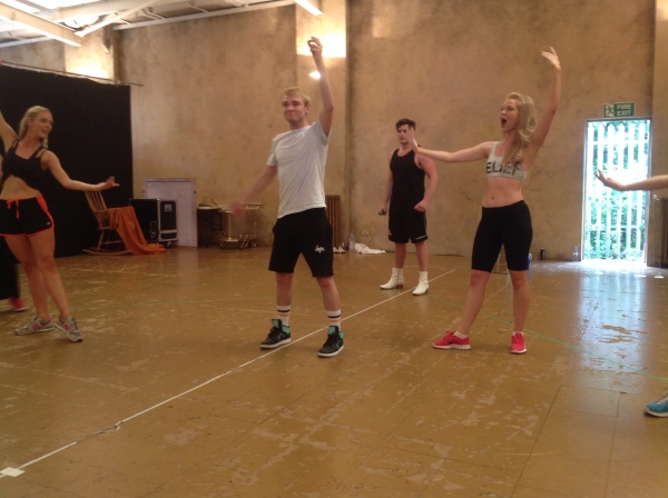 Photo Coverage: Danielle Hope, Lloyd Daniels And Matt Lapinskas Rehearse JOSEPH! Image