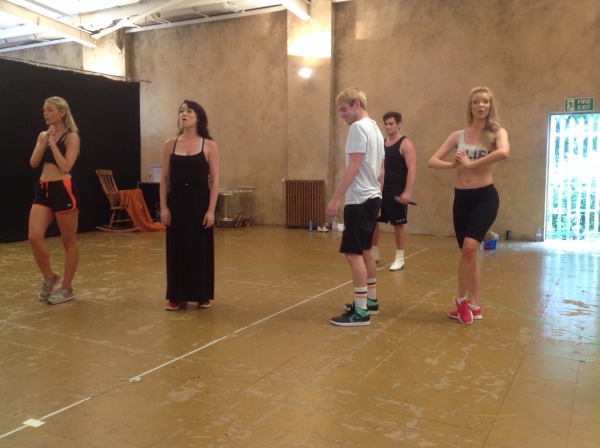 Photo Coverage: Danielle Hope, Lloyd Daniels And Matt Lapinskas Rehearse JOSEPH! Image