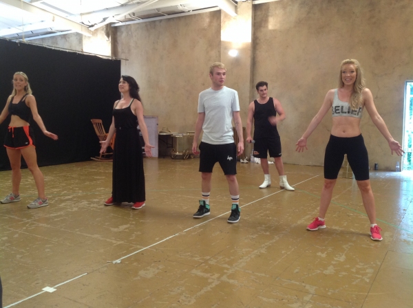 Photo Coverage: Danielle Hope, Lloyd Daniels And Matt Lapinskas Rehearse JOSEPH! Image