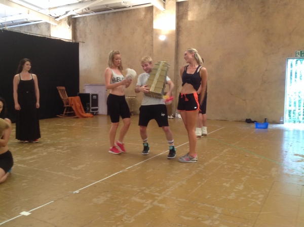 Photo Coverage: Danielle Hope, Lloyd Daniels And Matt Lapinskas Rehearse JOSEPH! Image