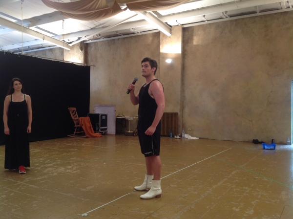 Photo Coverage: Danielle Hope, Lloyd Daniels And Matt Lapinskas Rehearse JOSEPH! Image