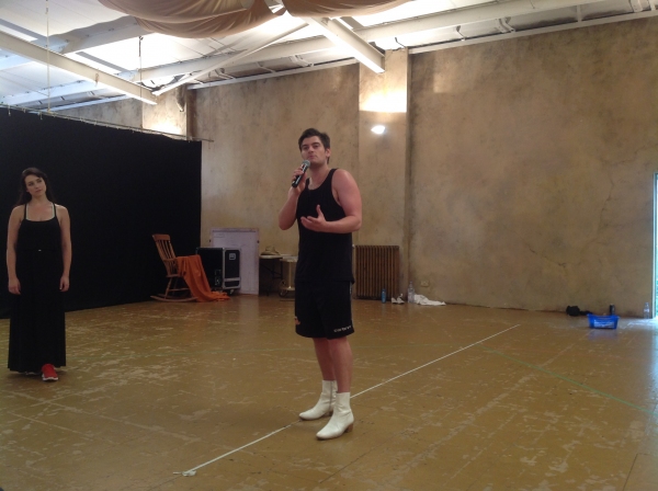 Photo Coverage: Danielle Hope, Lloyd Daniels And Matt Lapinskas Rehearse JOSEPH! Image