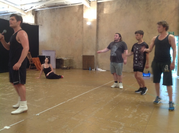 Photo Coverage: Danielle Hope, Lloyd Daniels And Matt Lapinskas Rehearse JOSEPH! Image