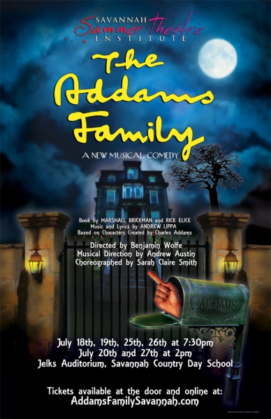 Photo Flash: THE ADDAMS FAMILY Musical Opens Tonight in Savannah 
