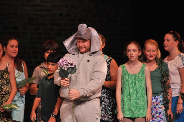 Stephen Orr and The Camp Broadway Kids Photo