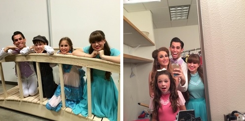 Photo Flash: Saturday Intermission Pics, Part 2 - 7/19 - NEWSIES Get Together, HEATHERS Sings, and More Image