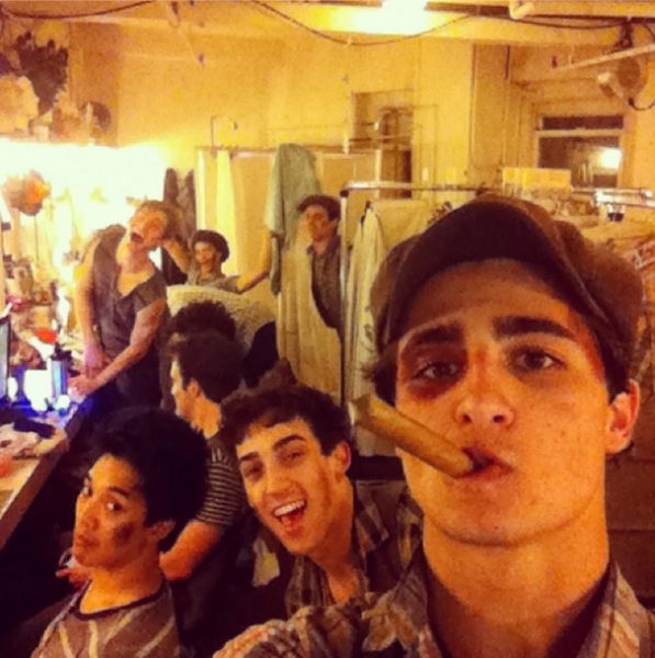Photo Flash: Saturday Intermission Pics, Part 2 - 7/19 - NEWSIES Get Together, HEATHERS Sings, and More Image