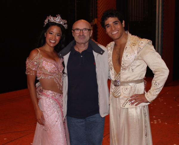 Photo Coverage: Backstage at ALADDIN with Phil Collins! Image