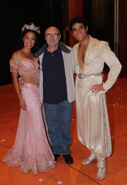 Photo Coverage: Backstage at ALADDIN with Phil Collins! Image
