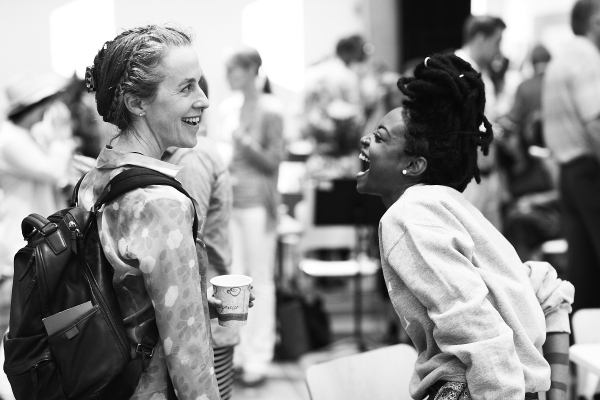 Photo Flash: In Rehearsal with Signature Theatre's AND I AND SILENCE Image