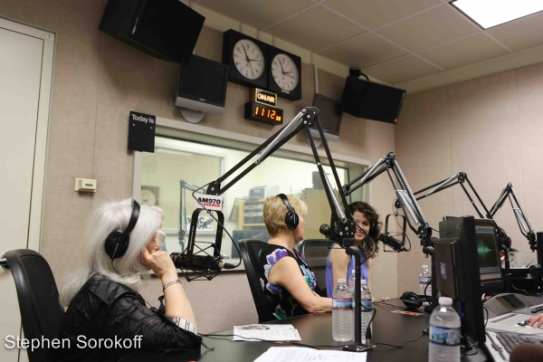 Photo Coverage: CINDERELLA's Paige Faure and Nancy Opel Vist Backstage with Peter LeDonne Image