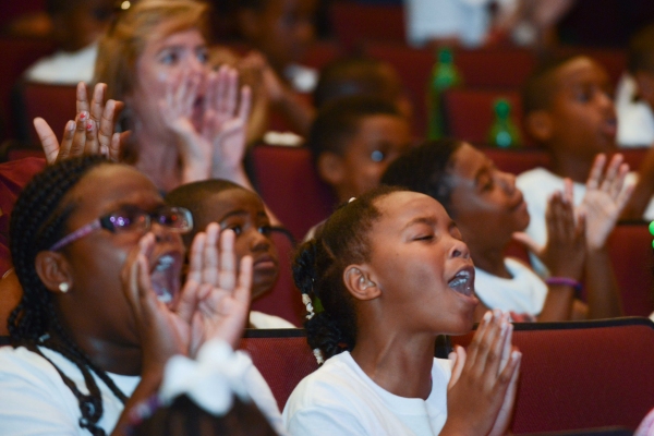 300 campers from NORDC were treated to a Junior Achievement lesson in showbiz, care o Photo