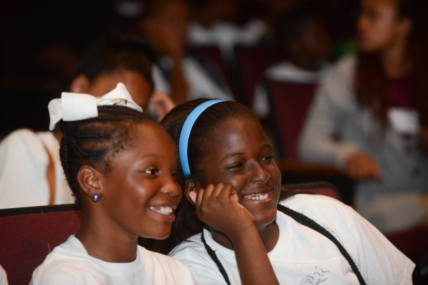 300 campers from NORDC were treated to a Junior Achievement lesson in showbiz, care o Photo