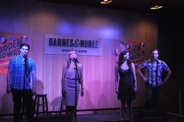 Photo Coverage: FORBIDDEN BROADWAY: COMES OUT SWINGING Cast Previews Album at Barnes & Noble! 