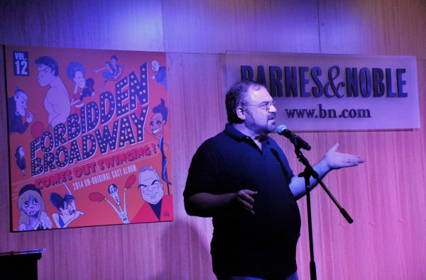 Photo Coverage: FORBIDDEN BROADWAY: COMES OUT SWINGING Cast Previews Album at Barnes & Noble! Image
