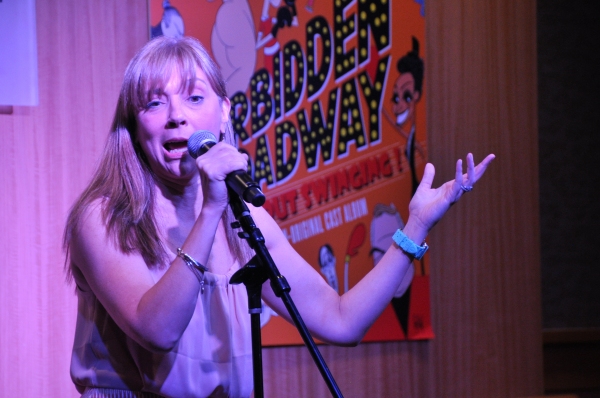 Photo Coverage: FORBIDDEN BROADWAY: COMES OUT SWINGING Cast Previews Album at Barnes & Noble! Image