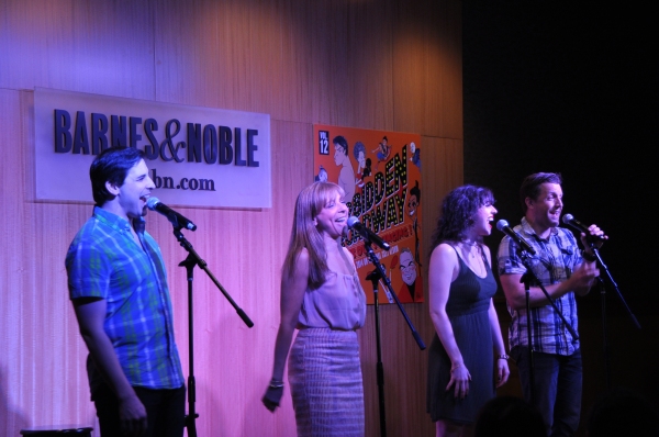 Photo Coverage: FORBIDDEN BROADWAY: COMES OUT SWINGING Cast Previews Album at Barnes & Noble! Image