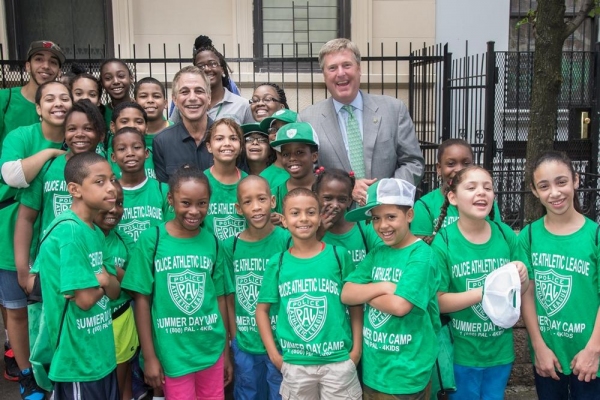 Photo Flash: Tony Danza Celebrates PAL's Summer Playstreets Opening Image