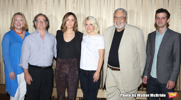 Kristine Nielsen, Mark Linn-Baker, Rose Byrne, Annaleigh Ashford, James Earl Jones an Photo