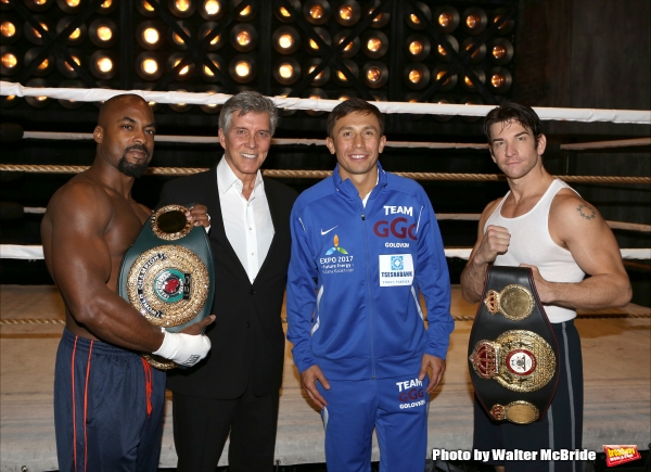 Photo Coverage: Backstage with Gennady Golovkin & Michael Buffer at ROCKY!  Image