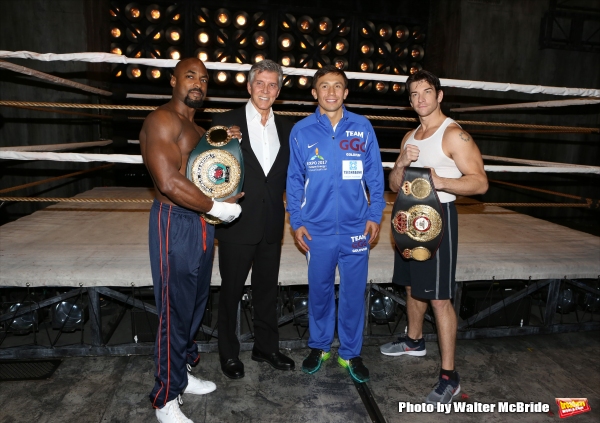 Photo Coverage: Backstage with Gennady Golovkin & Michael Buffer at ROCKY!  Image