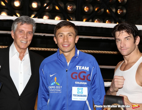 Photo Coverage: Backstage with Gennady Golovkin & Michael Buffer at ROCKY!  Image