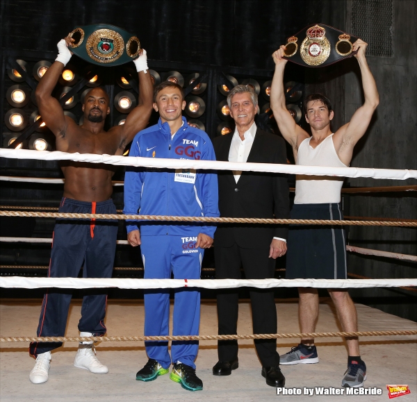 Photo Coverage: Backstage with Gennady Golovkin & Michael Buffer at ROCKY!  Image